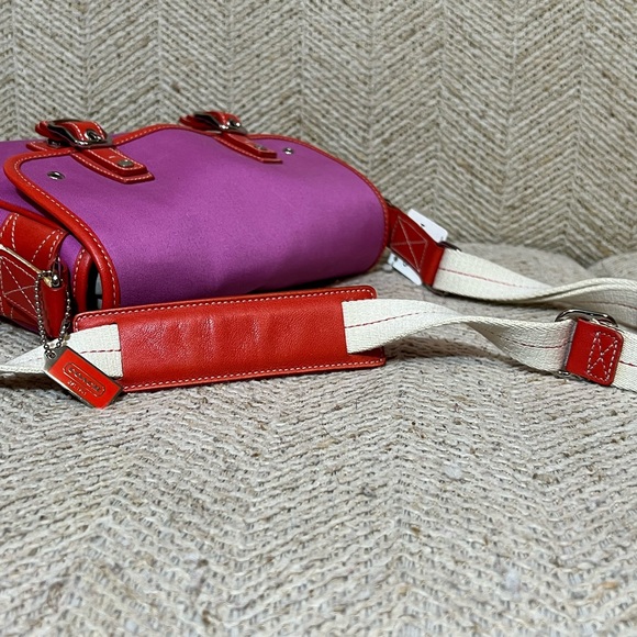 🌺Coach Fabric & Leather Field Bag🌺 - Picture 8 of 15